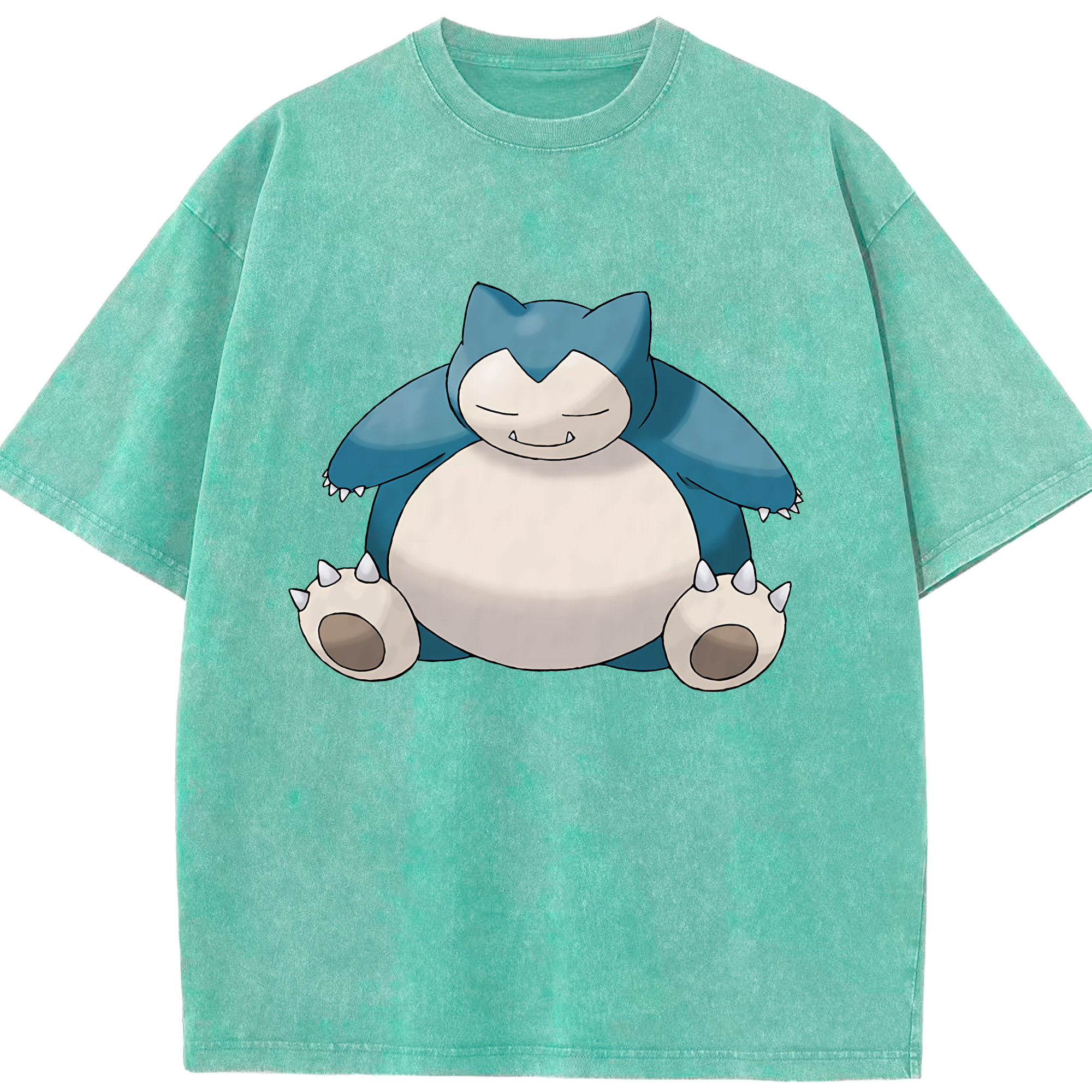 （画像用） ポケットモンスター Pokémon 綿100% ヴィンテージ風 半袖Tシャツ（フロントプリント）